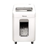 Fellowes Aktenvernichter 12 Blatt Minicut (P4), Papierschredder für Büro, Homeoffice, Powershred 12Ms, Schredder mit SafeSense, 23L Papierkorb, über 1000 Partikel pro A4 Blatt, exklusiv bei Amazon