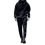 Generisch Herren Jogginganzug Trainingsanzug Sportanzug Fußball Sporthose für Gym Tracksuit Atmungsaktiv Hausanzug FußBall Trainingsset Jogginghose Herren Polyester Weites Bein