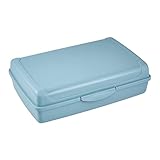 keeeper Frischhaltedose mit Klickverschluss, 30 x 20 x 8,5 cm, 3,75 l, Luca Maxi, Nordic Blue