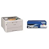 Brother HL-L8240CDW Farb-LED-Drucker mit WLAN Original TN-248VAL Toner 4er-Pack Schwarz,Gelb,Cyan, Magenta