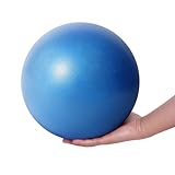 Fresion Gymnastikball Pilates Ball Kleine Übung Ball, 25cm Dicker Anti-Burst, Softball, Weich, Fitness Ball für Yoga,Heim, Büro,Sitzball, Blau