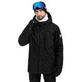 SIROKO - Snowboardjacke mit Isolierung W4 Vostock - L - Schwarz