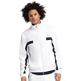 WILSON Grand Slam Herren-Tennisjacke, Helles Weiß, L