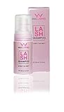 Miss Lashes Wimpernshampoo (100ml) – Lash Extension Shampoo, Cleanser, Verlängert die Haltbarkeit von Wimpernextensions, Wimpernpflege, Wimpernschaum, Schonende Reinigung für Wimpern – 100 ml