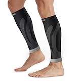 CAMBIVO 2 Paar Wadenbandage, Kompressionsstrümpfe Damen Herren, Stützstrümpfe, Compression Socks, Waden Kompression, Waden Beinlinge für Sport, Fussball, Laufen,Schwellung, Erholung