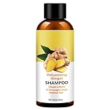 EONFAVE Ingwer Shampoo Gegen Haarausfall - Anti-Juckreiz Feuchtigkeitsspendend Kopfhautpflege Hair Shampoo - Anti Haarausfall, Nahrhaft Haarwachstum Beruhigend Shampoo Für Juckende Trockene Kopfhaut