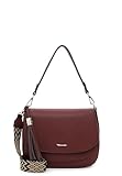 Tamaris Umhängetasche TAS Carissa 33184 Damen Handtaschen Uni darkwine 643