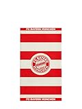 FC Bayern München | Handtuch| Duschtuch | Badetuch | Rot-Weiß | 100 x 50 cm