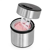 ProfiCook® Eismaschine und Joghurtbereiter | Eis in 20 Min. | für bis zu 1800ml Eiscreme | Softeismaschine für Zuhause | mit Timer | Ice Cream Maker für Eis, Frozen Joghurt & Sorbet | PC-ICM 1140