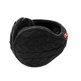 Ohrenschützer Damen Herren Plüsch Ohrenwärmer Rückentragend Ohrwärmer Faltbare Winterzubehör Outdoor Ski Verdickt Ohrenschutz Laufen Earmuffs Wandern Earband Winterohrenwärmer für Camping Bergsteigen