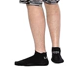 LEONE 1947 Leone - Tri-Pack Ghost Socken Bekleidung - SCHWARZ (09), 38-39 - 40