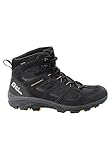 Jack Wolfskin Herren Vojo 3 Texapore Mid M, Black Burly Yellow Xt, 42.5 EU