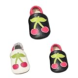 Baby Krabbelschuhe - Kleinkind Lauflernschuhe Mädchen Weicher Leder Lederschuhe Krabbelschuhe rutschfeste Hausschuhe Schuhe Babyschuhe Bequeme Weiche Baby Lauflern Schuhe