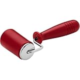 Original Kaiser Original Kaiserflex Red Teigroller klein 18 x 4,2 cm, Nudelholz, Teigausroller konisch, Teigroller Silikon mit Metallkern, ergonomischer Griff, hitzebeständig bis 200°C