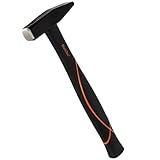 PICARD Schlosserhammer BlackTec FS Nr. 327 300g | Ergonomischer 3-Komponenten-Stiel | Schwingungsarm | Spezialstahl | DIN 1041 | Profi-Qualität für Schlosser und Klempner | Made in Germany seit 1857