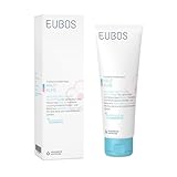 EUBOS HAUT RUHE | Waschgel Haut & Haar | Für empfindliche Haut und feines Haar von Kindern und Babys | Aloe Vera beruhigt und schützt | Hautverträglich dermatologisch bestätigt | 125ml