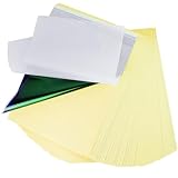 100 Blatt Schablonenpapier Tattoo INKCHUM Tattoo Transferpapier, A4 Größe Schablonenpapier Tattoo Papier zum Bedrucken