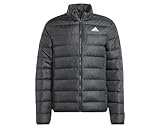 adidas Herren Essentials Light Daunenjacke, Schwarz/Weiß, schwarz/weiß, M