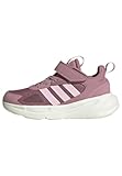 adidas Ozelle Running Lifestyle Elastic Lace with Top Strap Shoes Sneakers, Wonder Orchid/Clear pink/Off White, 38 EU