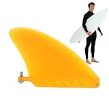 Ersatz-Paddle-Board-Flossen,Paddle-Board-Flossen-Ersatz - Abnehmbare Surf Watershed Fin Surfboard Longboard Tail Fin,Einfach zu installierende Longboard-Flossen, Stand-Up-Paddle-Board-Flosse für Anfän