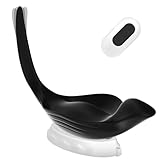 Tragbarer Klitoris Vibrator für Frauen, Silent Butterfly Panty Massager Sex Spielzeug mit Fernbedienung (Black)