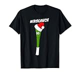 Herren Lauch Nikolauch Lauch Pad Veganism Nikolaus Muskelaufbau T-Shirt