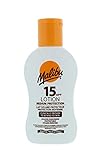 Malibu Mittlerer Schutz, wasserabweisend, Vitamin angereichert, LSF 15, Sonnencreen-Lotion, 100 ml