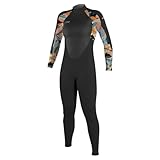 O'Neill Damen Neoprenanzug Wms Epic 4/3 Back Zip Full HW5 BLK/DEMIFLOR/BLK 6T