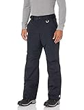 Amazon Essentials Herren Wasserfeste, Isolierte Snowboard- Und Ski-Schneehose, Schwarz, M