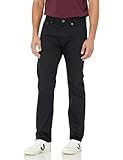 Amazon Essentials Herren Stretchjeans, Gerade Geschnitten, Schwarz, 38W / 34L