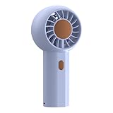 jebyltd Tragbarer Handventilator, wiederaufladbarer USB-Ventilator, 3 Geschwindigkeitsstufen, Taschenventilator für Outdoor-Reisen und Büro, Geschenke für Mädchen