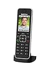 AVM FRITZ!Fon C6 Black DECT-Komforttelefon (hochwertiges Farbdisplay, HD-Telefonie, Internet-/Komfortdienste, Steuerung Fritz!Box-Funktionen) schwarz, deutschsprachige Version