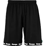 Kempa Herren Kempa Wave 26 Shorts Herren Jungen kurze Hose Handball Fitness Gym Shorts, Schwarz, XL EU