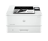 HP LaserJet Pro 4002dn Laserdrucker, Automatischer beidseitiger Druck, Hohe Druckgeschwindigkeit, Bis zu 80.000 Seiten pro Monat, Hi-Speed USB, Ethernet, HP Smart App, HP Wolf Pro Security