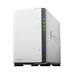 Synology Mechanische Festplatte DS218J/8TB-RED 8TB (2x 4TB WD Rot) 2 Bay Desktop NAS-Einheit