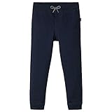 NAME IT Jungen NKMSWEAT Pant BRU NOOS 13153665, Dark Sapphire, 128