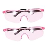 Supvox Kinderschutzbrille Für Spiel Und Sport Unisex Sicherheitsbrille Kratzfest Und Beschlagfrei Ideal Für CS Spiele Und Outdoor Aktivitäten Kunststoffrahmen