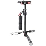 Kamera Schwebestativ Handstabilisator Kohlefaser Steadicam Einstellbar für DSLR Kamera