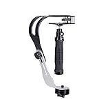 OMVOVSO Handstabilisator Handheld Kamera Stabilisator Schwebestativ (Stabilisator/Steadycam) Für DSLR CR 05 Handstabilisator Handheld Stabilizer Halterung Spiegelreflexkamera Stabilisator,Schwarz