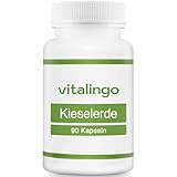 Kieselerde Kapseln - Hochdosiert - Inhalt 90 Kapseln à 350mg (250mg Kieselerde und 100mg Kapselhülle)