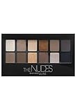 Maybelline New York Lidschatten Palette, The Nudes Palette, 12 Farben