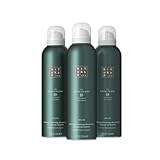 RITUALS The Ritual of Jing Vorteilspack mit 3 x Duschschaum – Relax – Duschgel mit heiligem Lotus und Jujube – entspannender und beruhigender Duft – Value Pack 3 x 200 ml