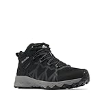 Columbia Peakfreak II Mid Outdry WP wasserdichte Wanderstiefel für Herren, Schwarz (Black x Titanium II), 42 EU