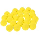 5 Sätze Schaumstoff-Flipper Kleiner Schaumstoffball Übungsbälle Für Golf Schaumstoff-übungsgolfbälle -golfbälle Weiche Baseballs Indoor-golftraining Yellow 50 Stück * 5 ibasenice