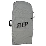 RIP Rucksack Bodyboard Cover Travel Bag, mit Handles und Rucksackgurten, 42 Zoll Board, außen mit Reißverschluss vorne, Tasche, Tragegriff, Grau