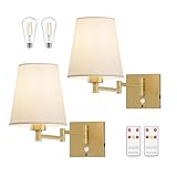 Apisun Akku Wandleuchte Innen 2PCS,5000mAh LED dimmbare Wandleuchte,Kabellose Wandlampe mit Akku,Akku Wandlampe Aufladbar,Led wandleuchte innen für Wohnzimmer,Flur,5W,GOLD