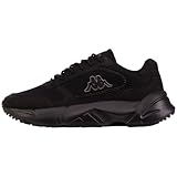 Kappa VARIK OC Unisex Sneaker, Schwarz, 44 EU