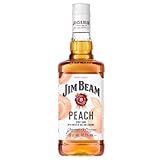 Jim Beam Peach | Kentucky Straight Bourbon Whiskey vermählt mit fruchtigem Pfirsichgeschmack| 32.5% Vol. | 700ml