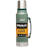 Stanley Classic Vakuum-Flasche, 1 Liter, Grün Messer, grau, 1 L