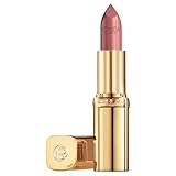 L'Oréal Paris Pflegender Lippenstift mit Satin Finish, Argan-Öl und Vitamin E, Color Riche Satin, Nr. 236 MFMN Organza, 1 x 4,3 g